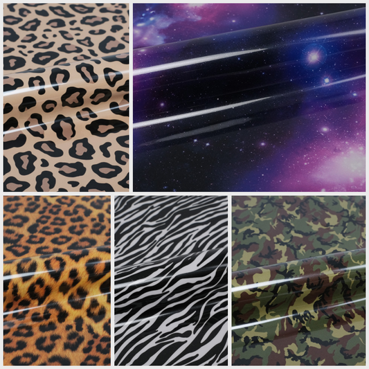 SISER EasyPatterns Plus - Flex thermocollant textile à motifs préimprimés